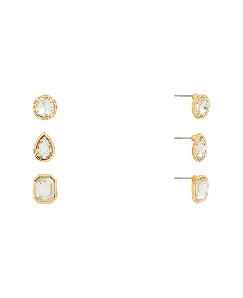 Mixed Stone Hypo 3 Set Earring
