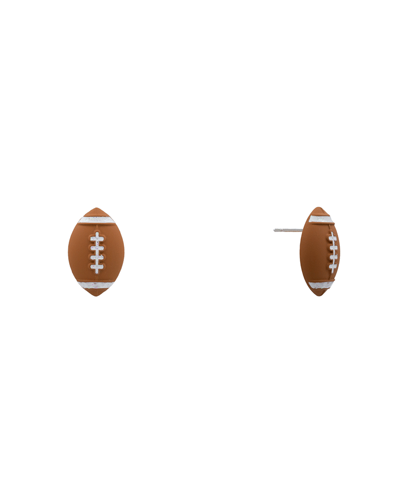 Color Coating Ball Hypo Stud Earring - 0.7"