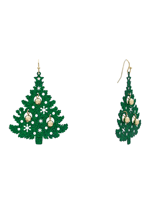 Christmas Tree Earring - 2.5"