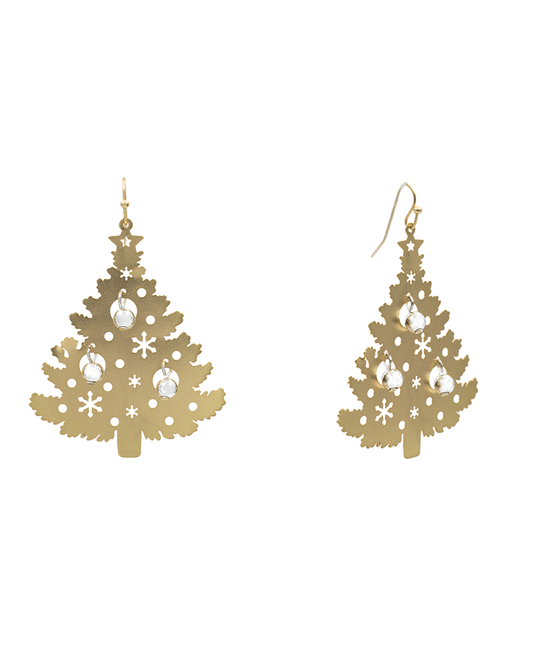 Christmas Tree Earring - 2.5"