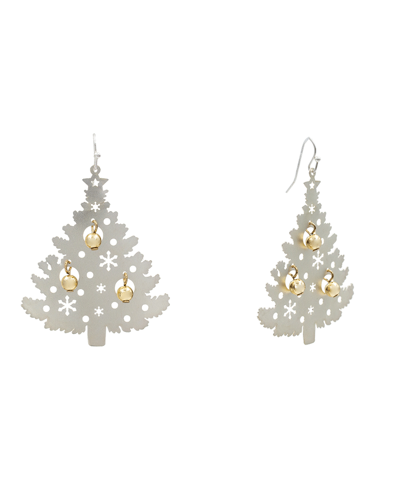 Christmas Tree Earring - 2.5"