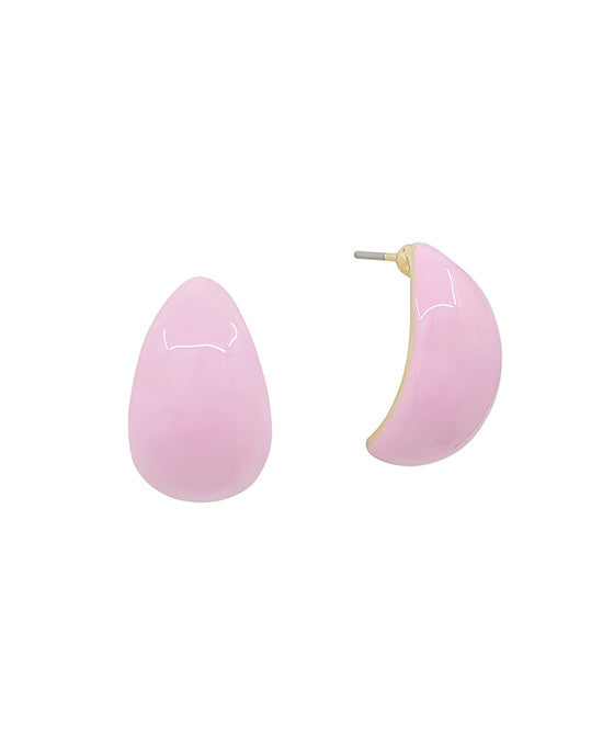 20mm Teardrop Epoxy Post Earring