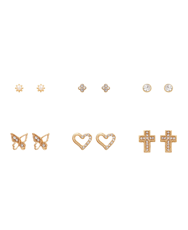 Multi 6 Set Earring