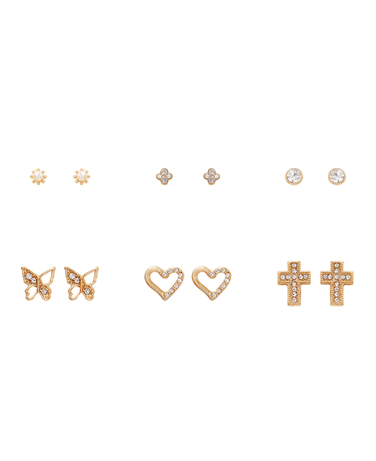 Multi 6 Set Earring