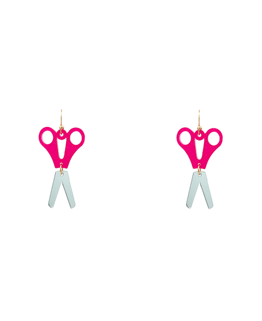 Scissors Earring - 1.9"