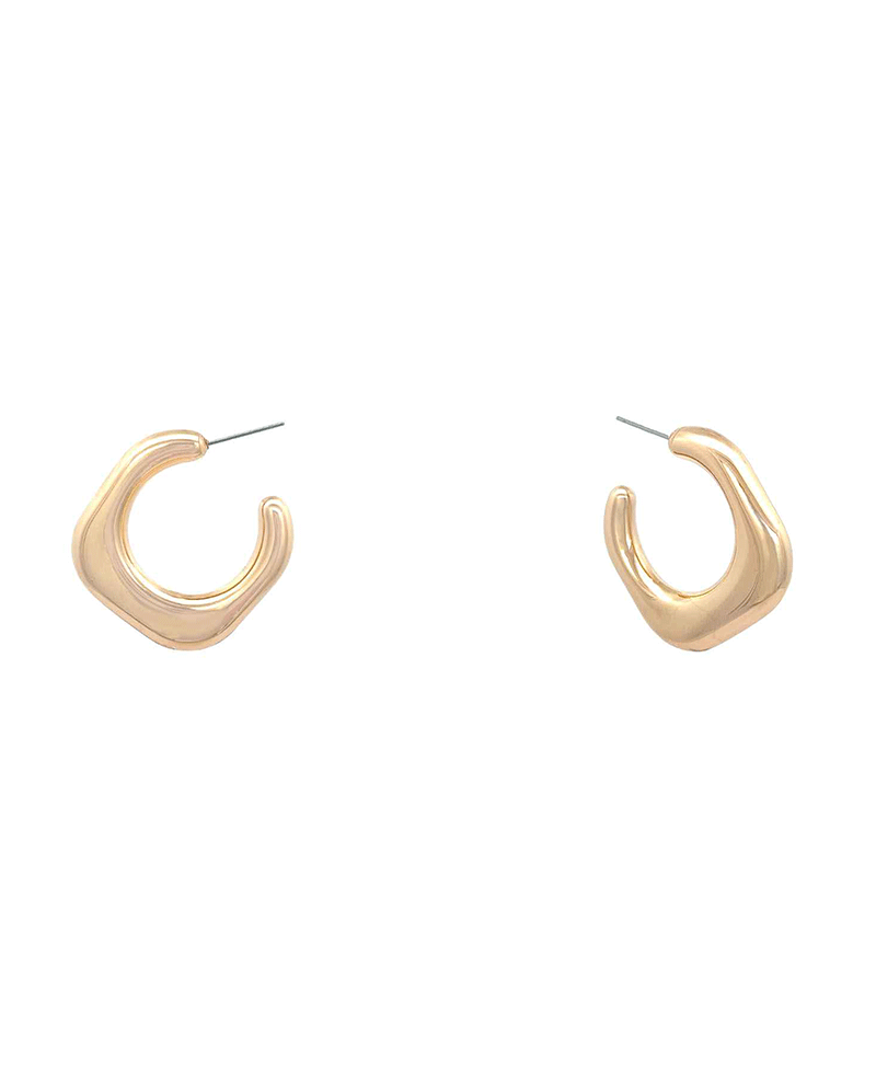 CCB Square Hoop Earring - 1.25"