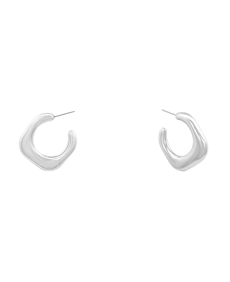 CCB Square Hoop Earring - 1.25"
