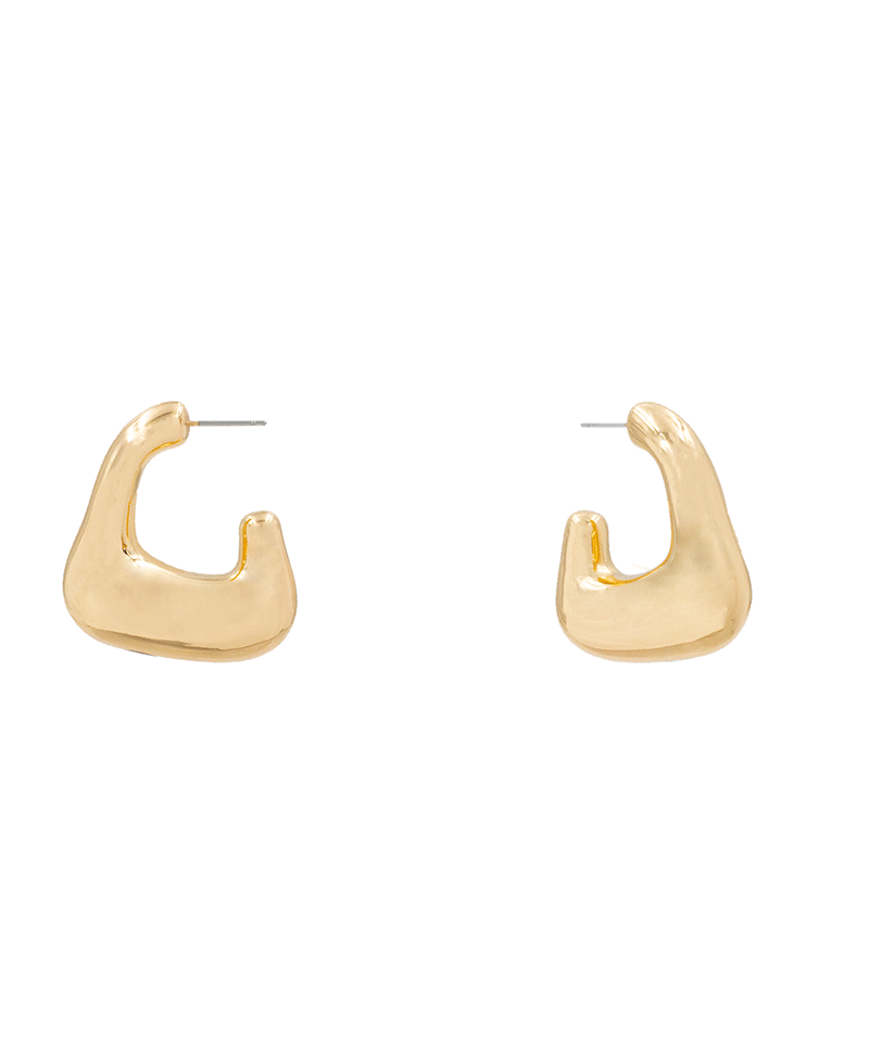 Bold CCB Hoop Earring - 1.5"