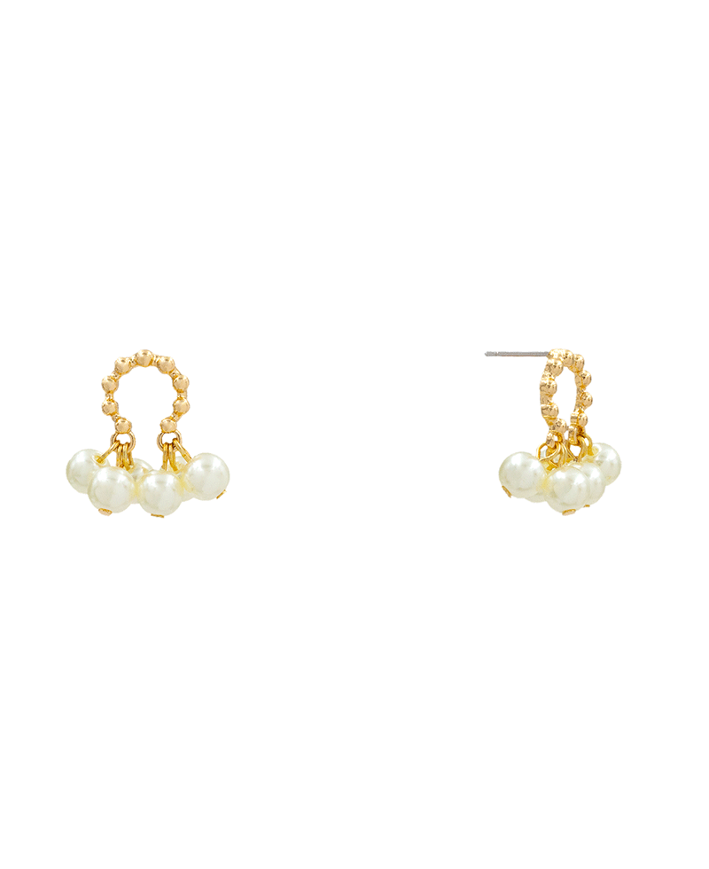 Pearl Hypo Post Earring - 1.0"