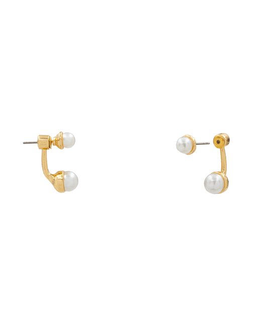 Front & Back Round Hypo Earring - 0.8"