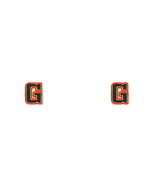 Gameday Glitter Hypo Stud Earring - 0.7"