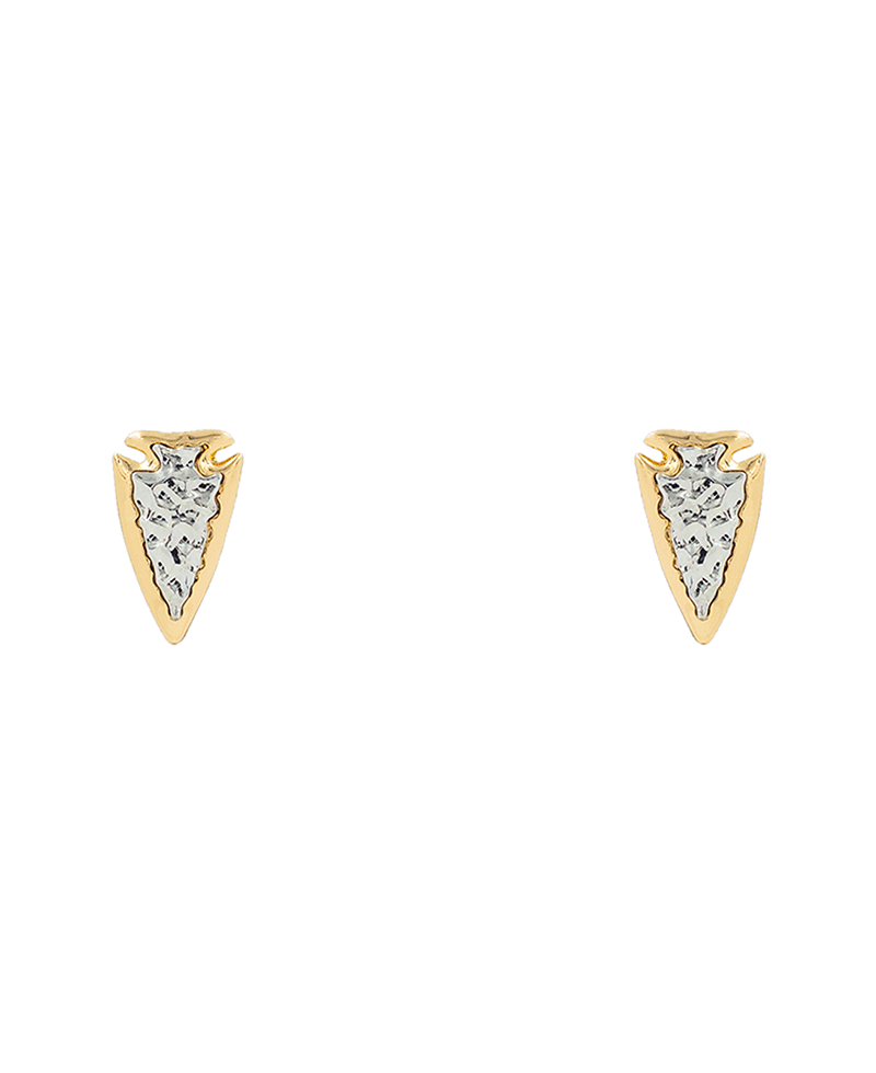 Small Arrowhead Stud Hypo Earring - 0.7"