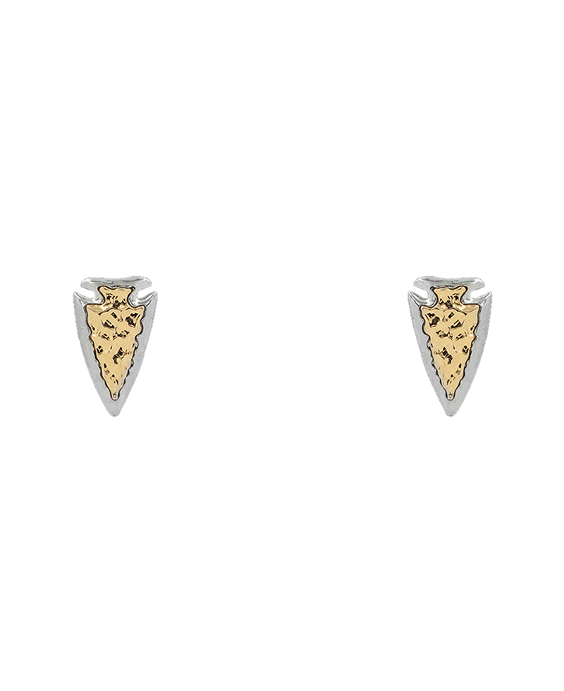 Small Arrowhead Stud Hypo Earring - 0.7"
