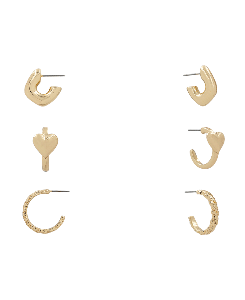 Hoop 3 Set Earring