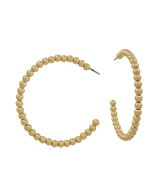 4mm CCB Hoop Earring - 2.0"