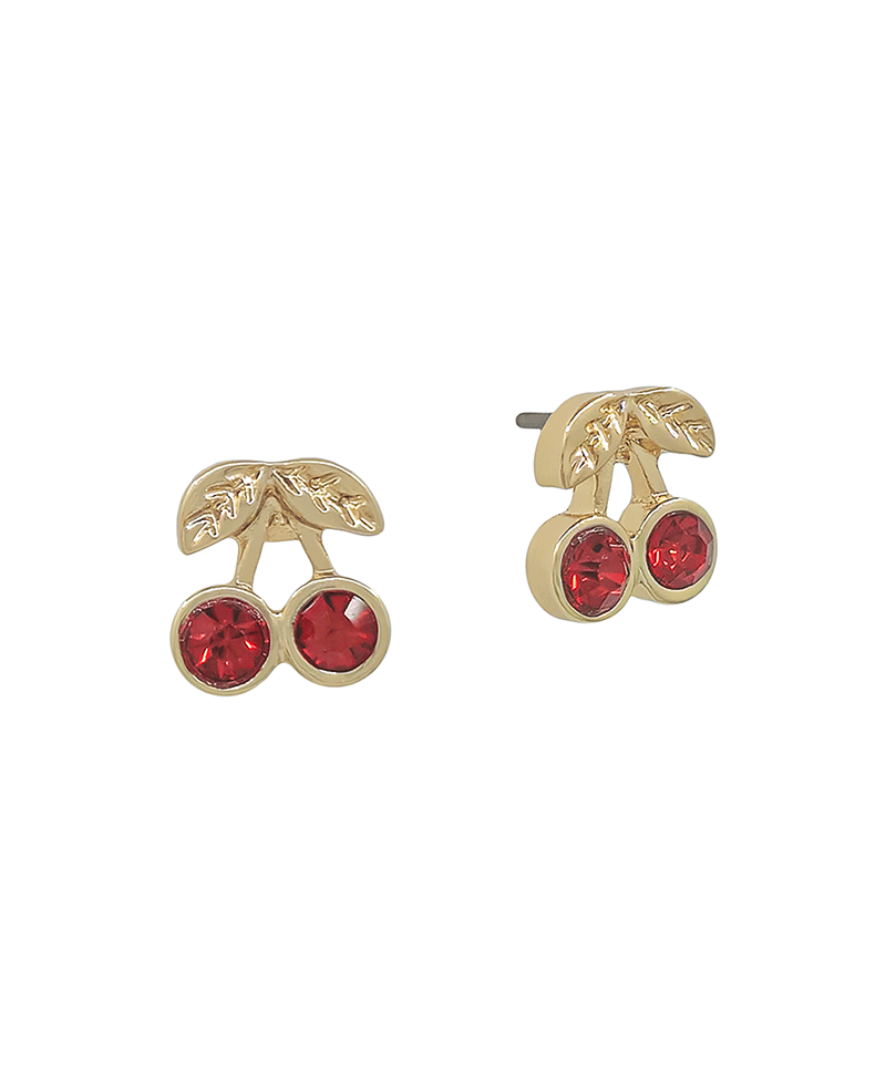 Stone Cherry Post Earring