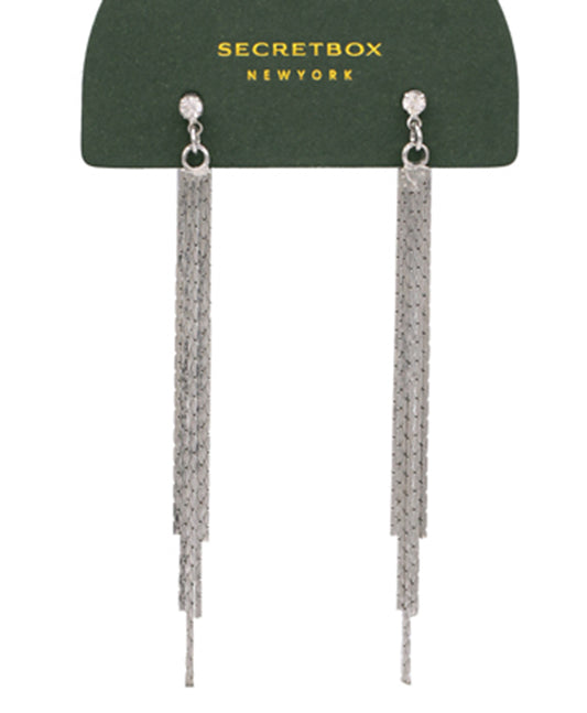 Snake Chain Fringe Drop Earring