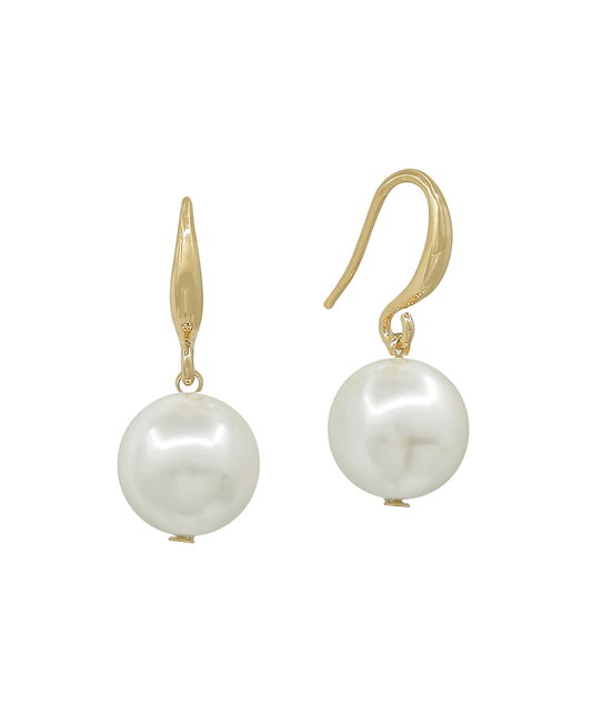 14mm Pearl Designed Earring
