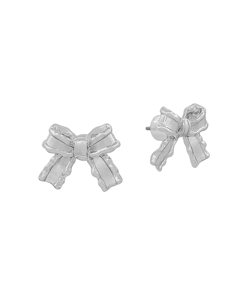 15mm Mini Ribbon Stud Earring