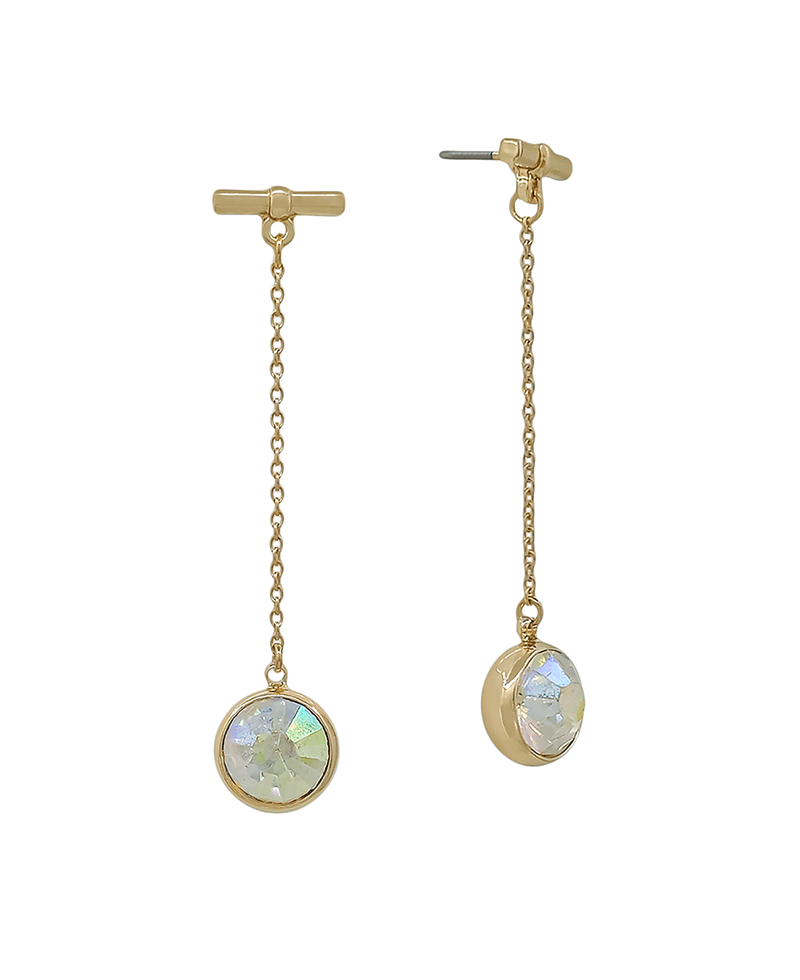 10mm Stond Chain Drop Earring - 2.0"