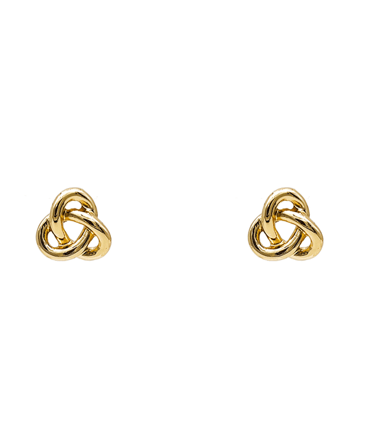 Love Knot Stud Earring - 0.7"