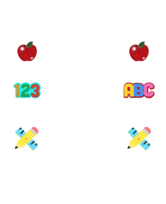 School Theme 3 Set Earring