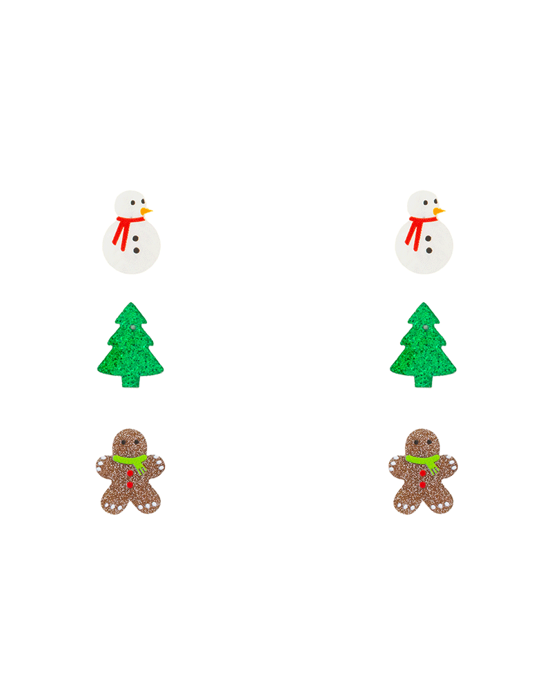 Christmas Acrylic 3 Set Earring