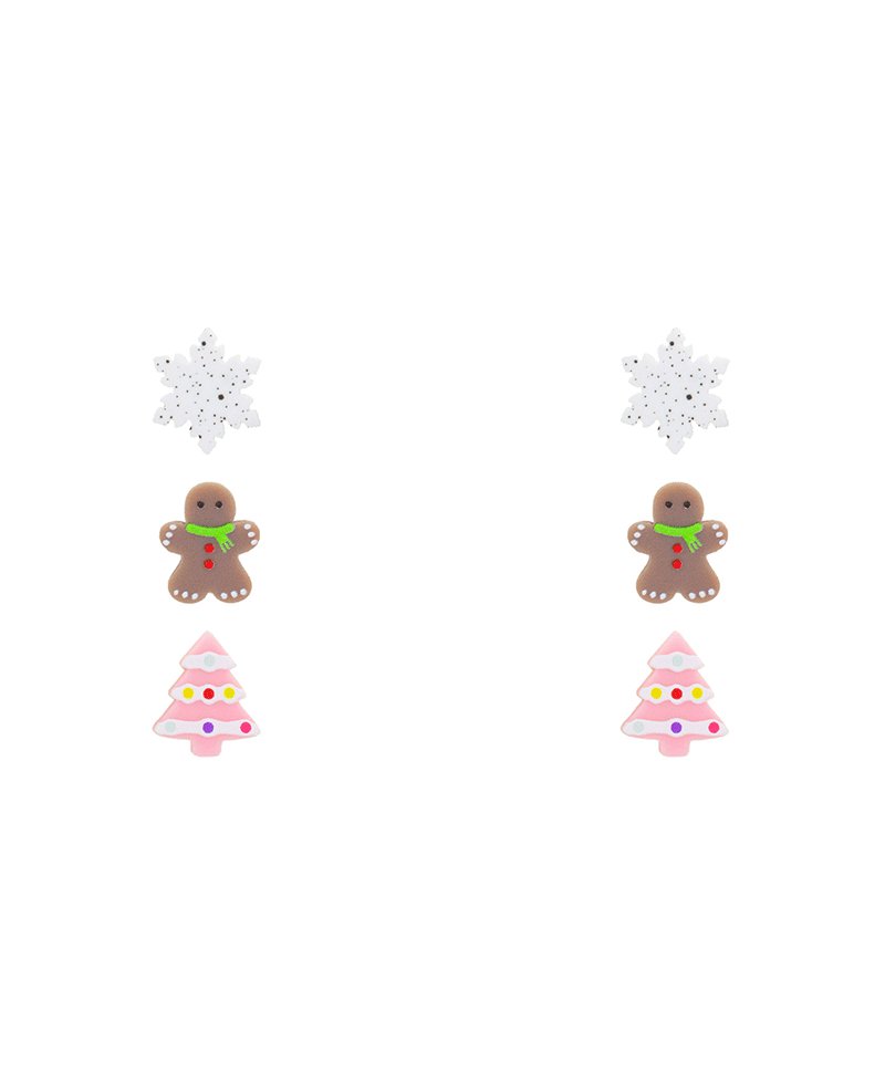 Christmas Acrylic 3 Set Earring