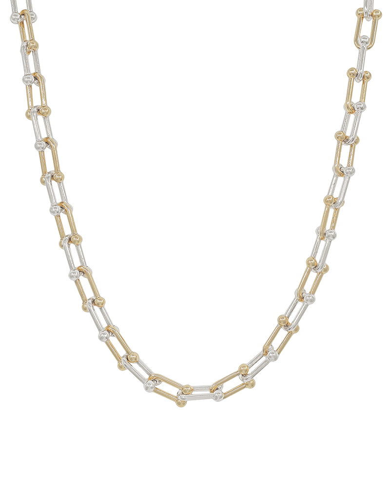 15mm Metal Chain Short Necklace