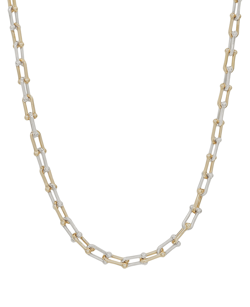 12mm Metal Chain Short Necklace