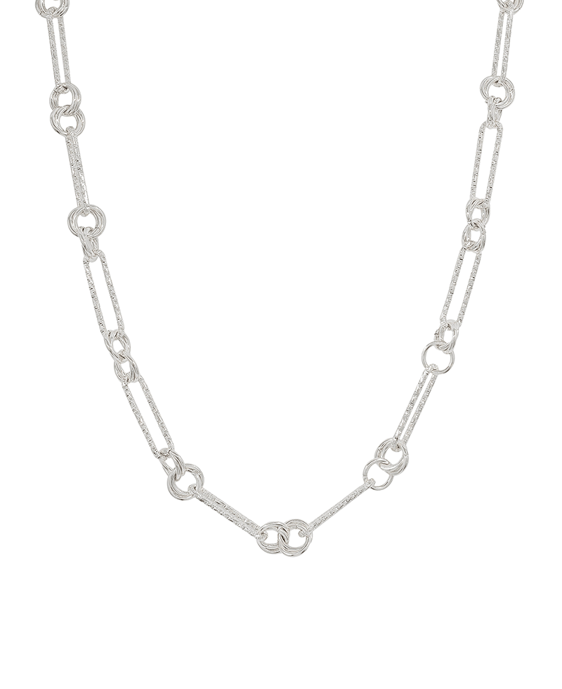 Large Clip Chain Link Short Necklace - 16"