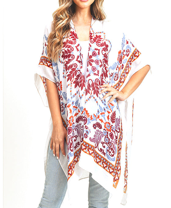 Bohemian Print Kimono