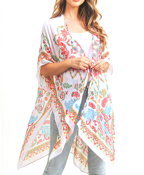 Bohemian Print Kimono