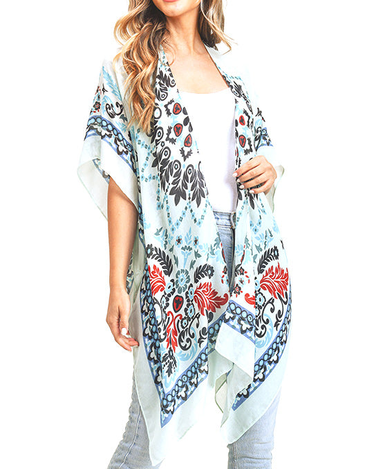 Bohemian Print Kimono