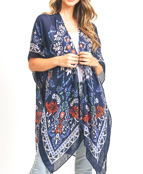 Bohemian Print Kimono