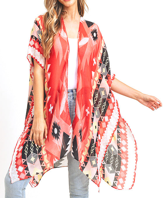 Tribal Pattern Kimono