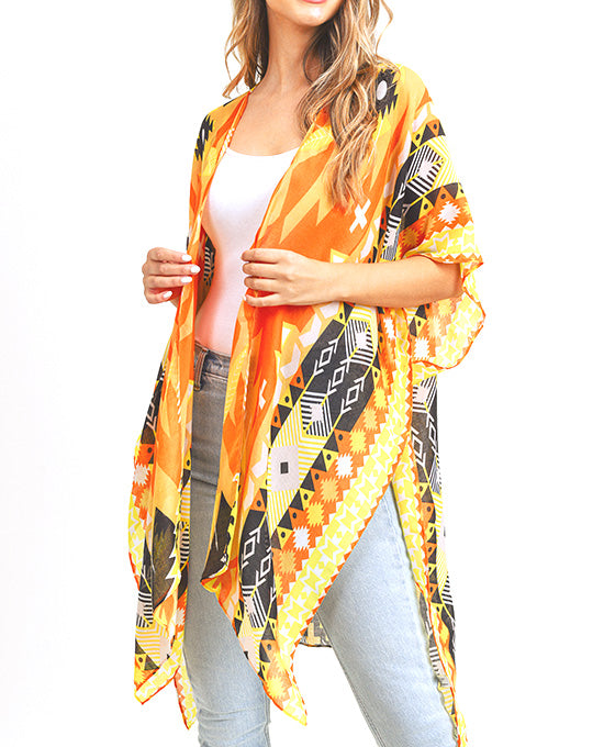 Tribal Pattern Kimono