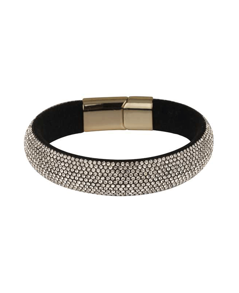 Rhinestone Magnetic Closure Bracelet