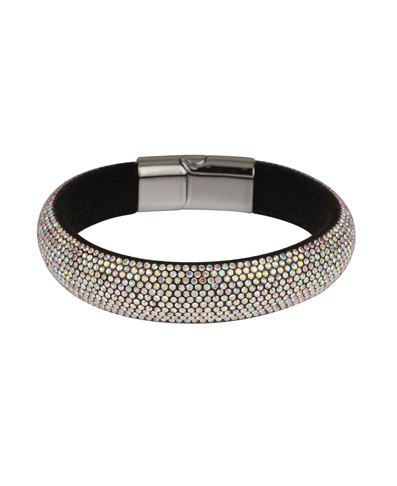 Rhinestone Magnetic Closure Bracelet