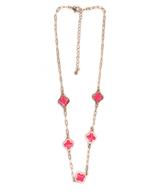 Multi Clover Necklace