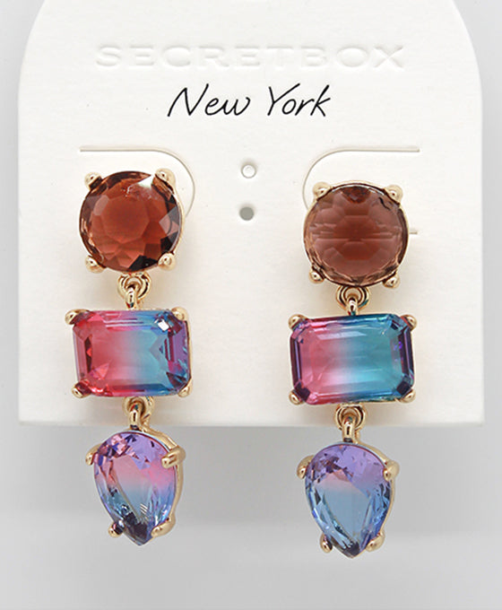 Ombre Drop Earring
