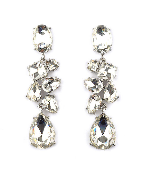 Rhinestone Post Earring