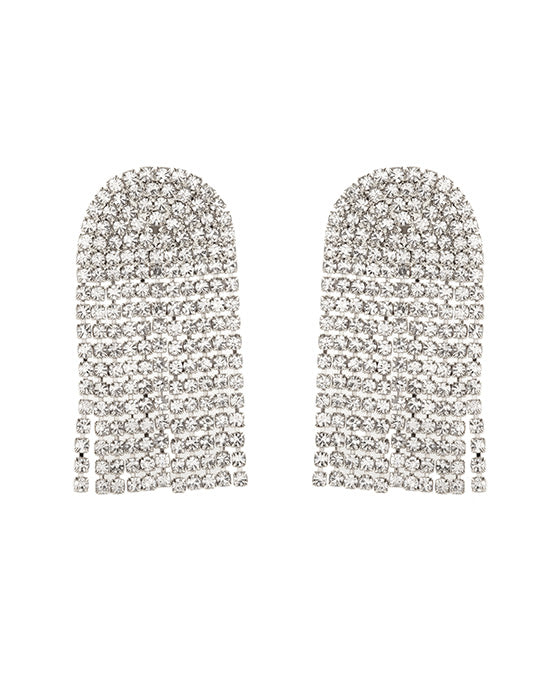 Pave Casting Post Earring