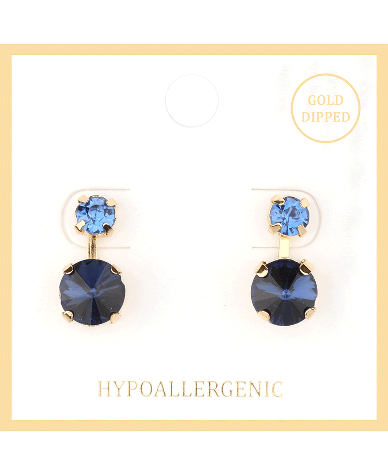 Rhinestone Post Earring