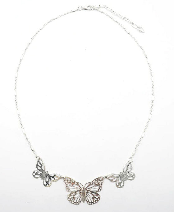 Butterfly Metal Necklace