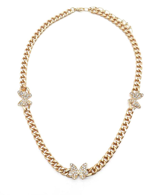 Butterfly Chain Necklace