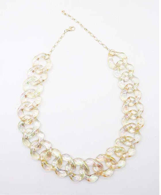 Acetate Linked Necklace