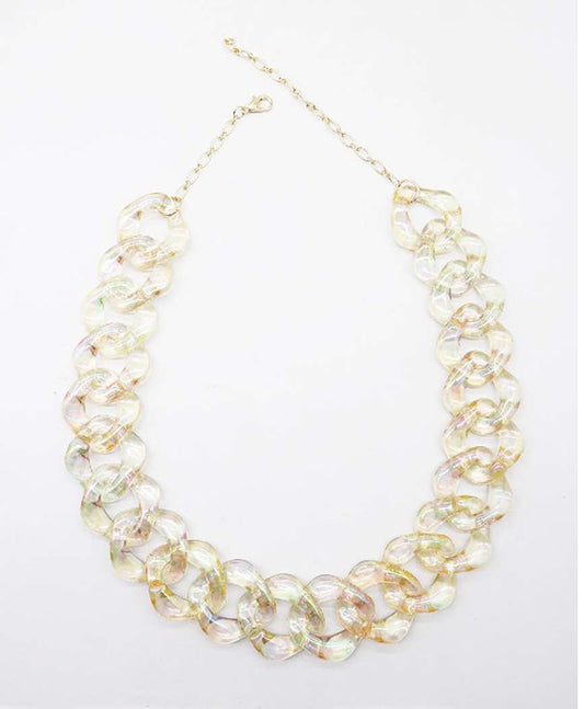 Acetate Linked Necklace