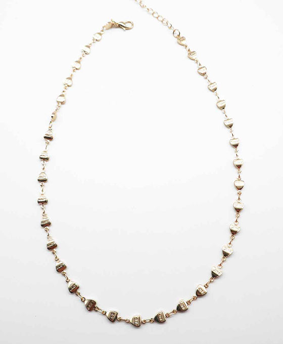 Metal Heart Necklace