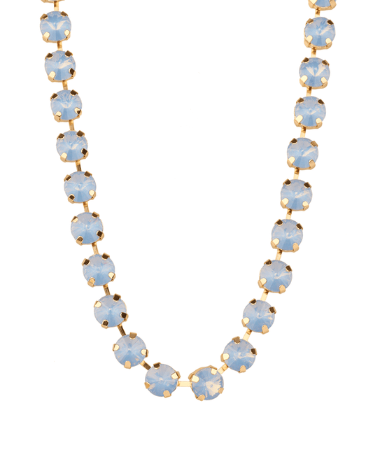 Rhinestone Short Necklace - 15"
